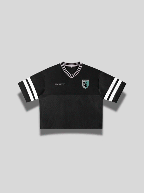 Taped Mesh Boxy T-shirt
